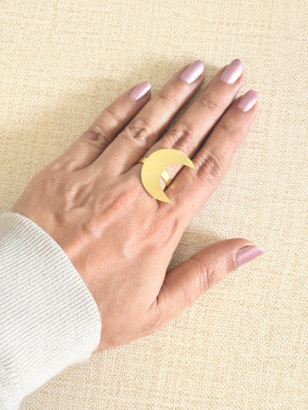 Soma 18K Gold-Plated brass ring
