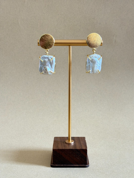 Neira Baroques Pearl Statement Earrings