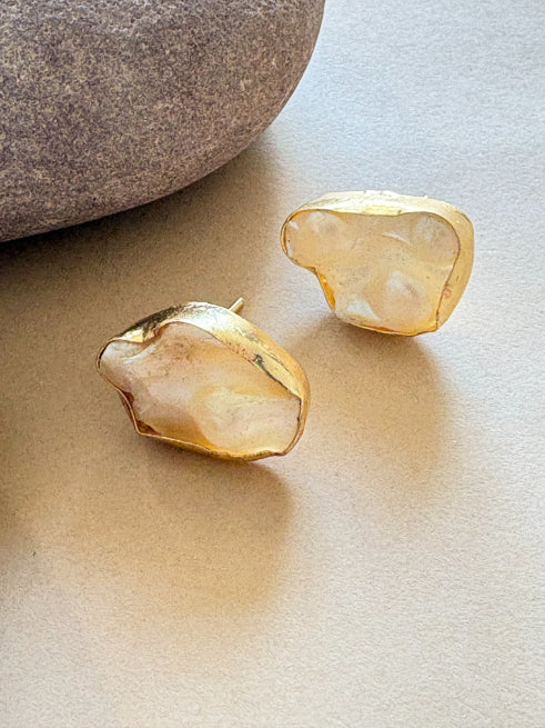 Noor Baroques Pearl Statement Earrings