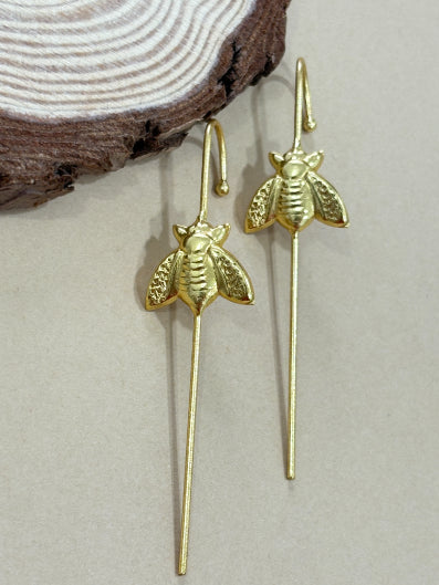 Bhramri 18K Gold-Plated Brass Ear cuff