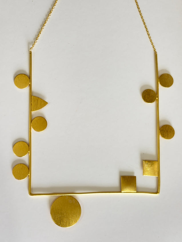 18K Gold-plated Brass necklace