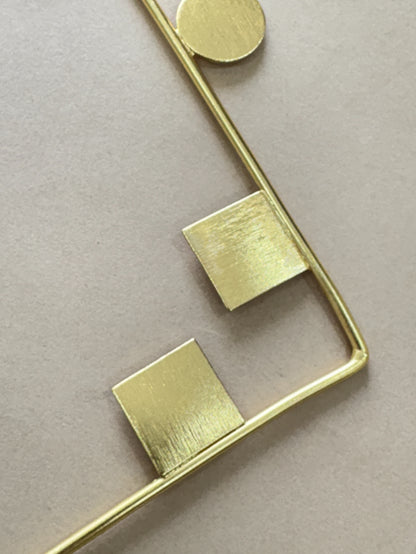 18K Gold-plated Brass necklace