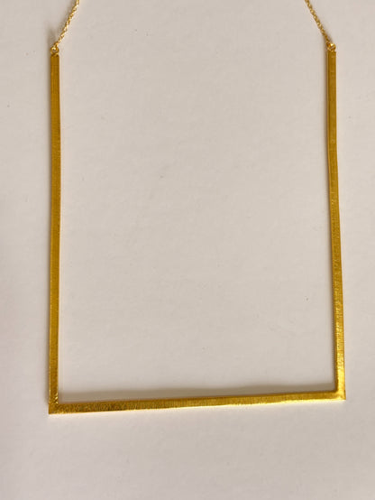 Sama 18K Gold-Plated Brass Necklace