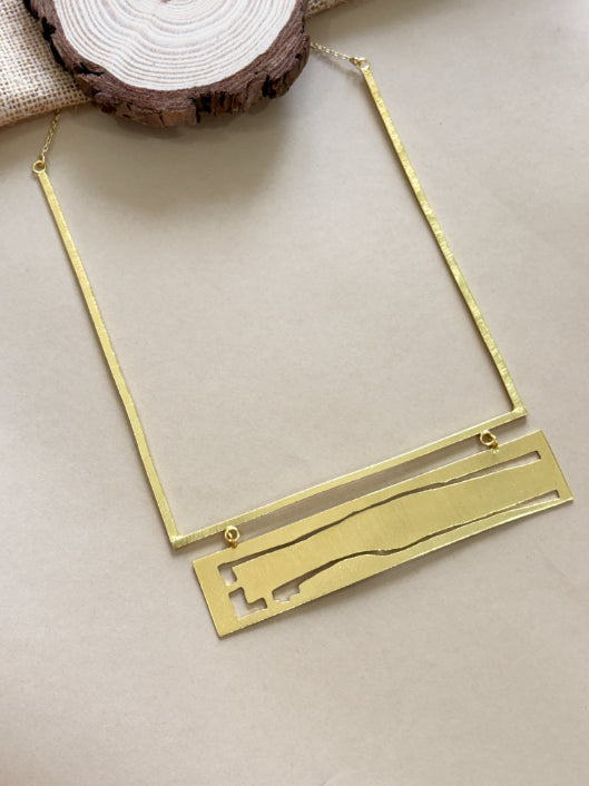 Sarita 18K Gold-Plated Brass Necklace