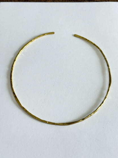 Eka 18K Gold-Plated Brass Hasli Necklace