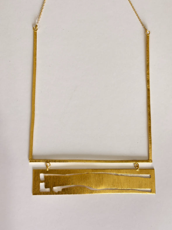 Sarita 18K Gold-Plated Brass Necklace