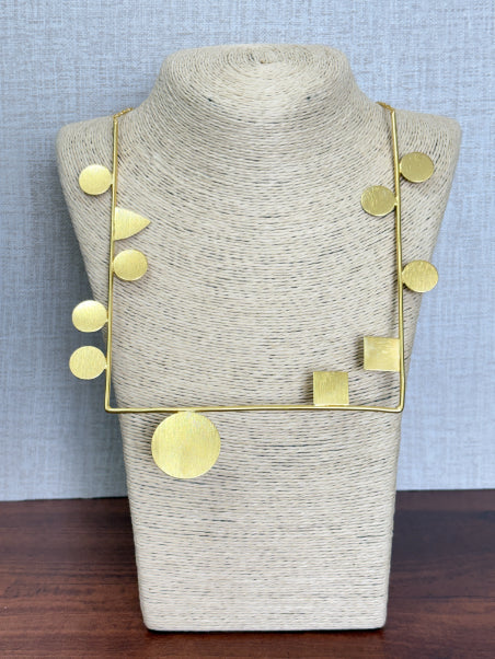 Sutra 18K Gold-Plated Brass Necklace