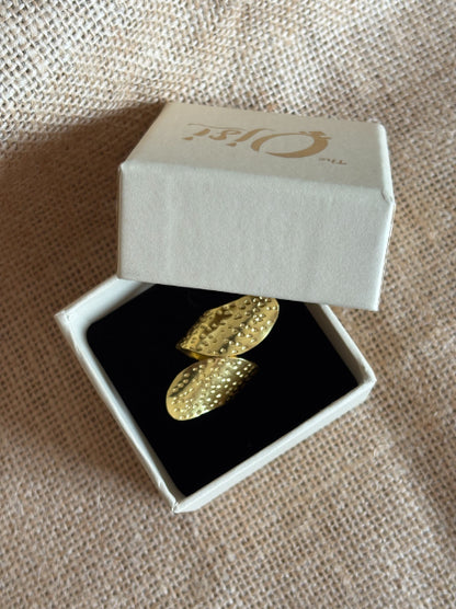 Nirva 18K Gold-Plated Brass Ring