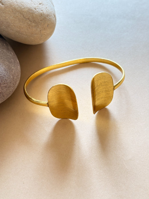 Sahaja 18K gold-Plated Brass HandCuff