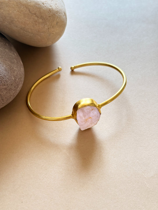 Anahita 18K gold-Plated Brass HandCuff