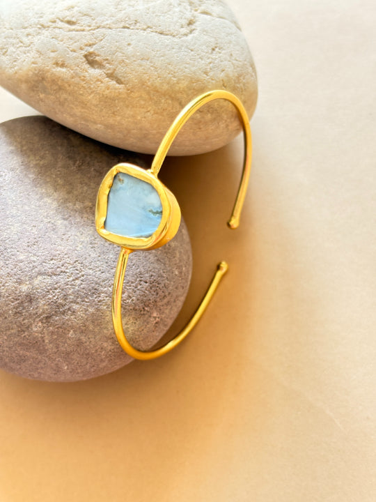 Aakashini 18K gold-Plated Brass HandCuff