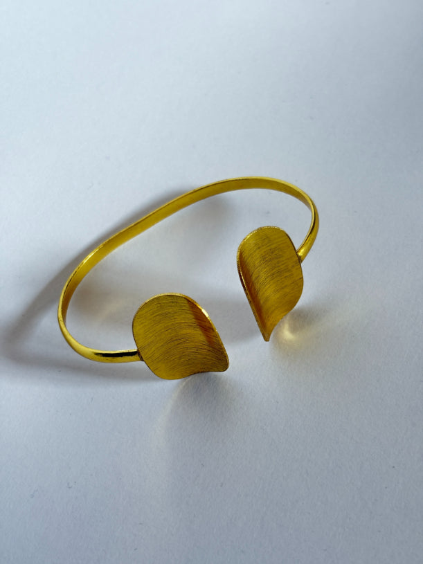 Sahaja 18K gold-Plated Brass HandCuff