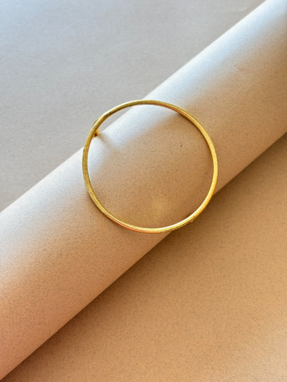 Sarala 18K gold-Plated Brass HandCuff