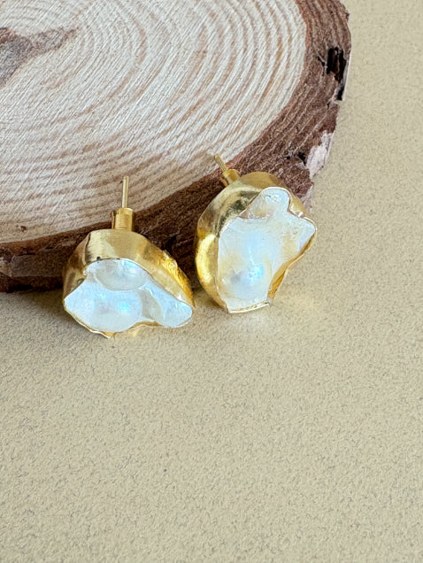 Noor Baroques Pearl Statement Earrings