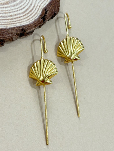 Shankh 18K Gold-Plated Brass Ear cuff
