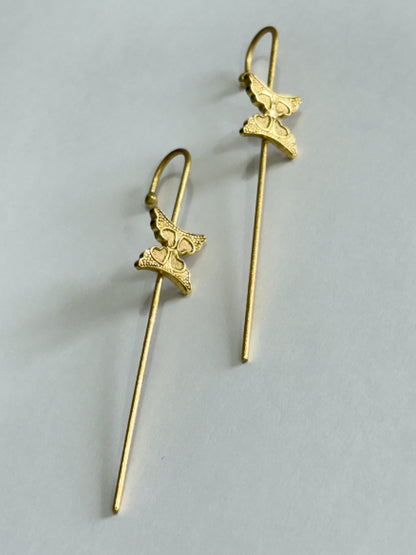 Titli 18K Gold-Plated Brass Ear cuff