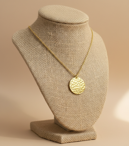 Ravika SunDisc 18K Gold-Plated Brass Necklace