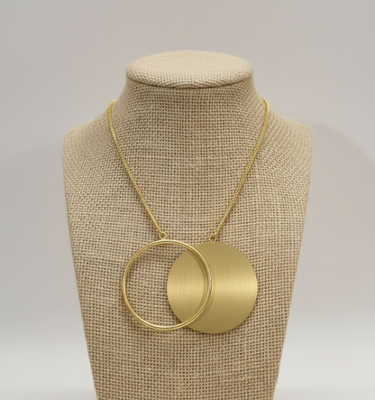 Poorna Aura 18K Gold-Plated Brass Necklace