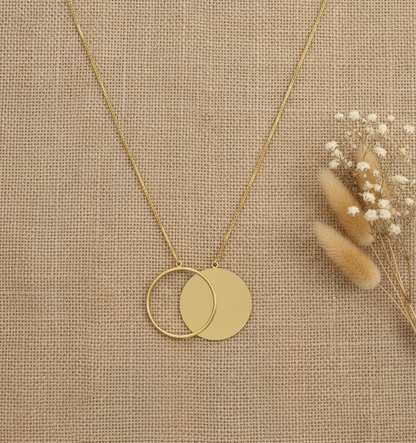 Poorna Aura 18K Gold-Plated Brass Necklace