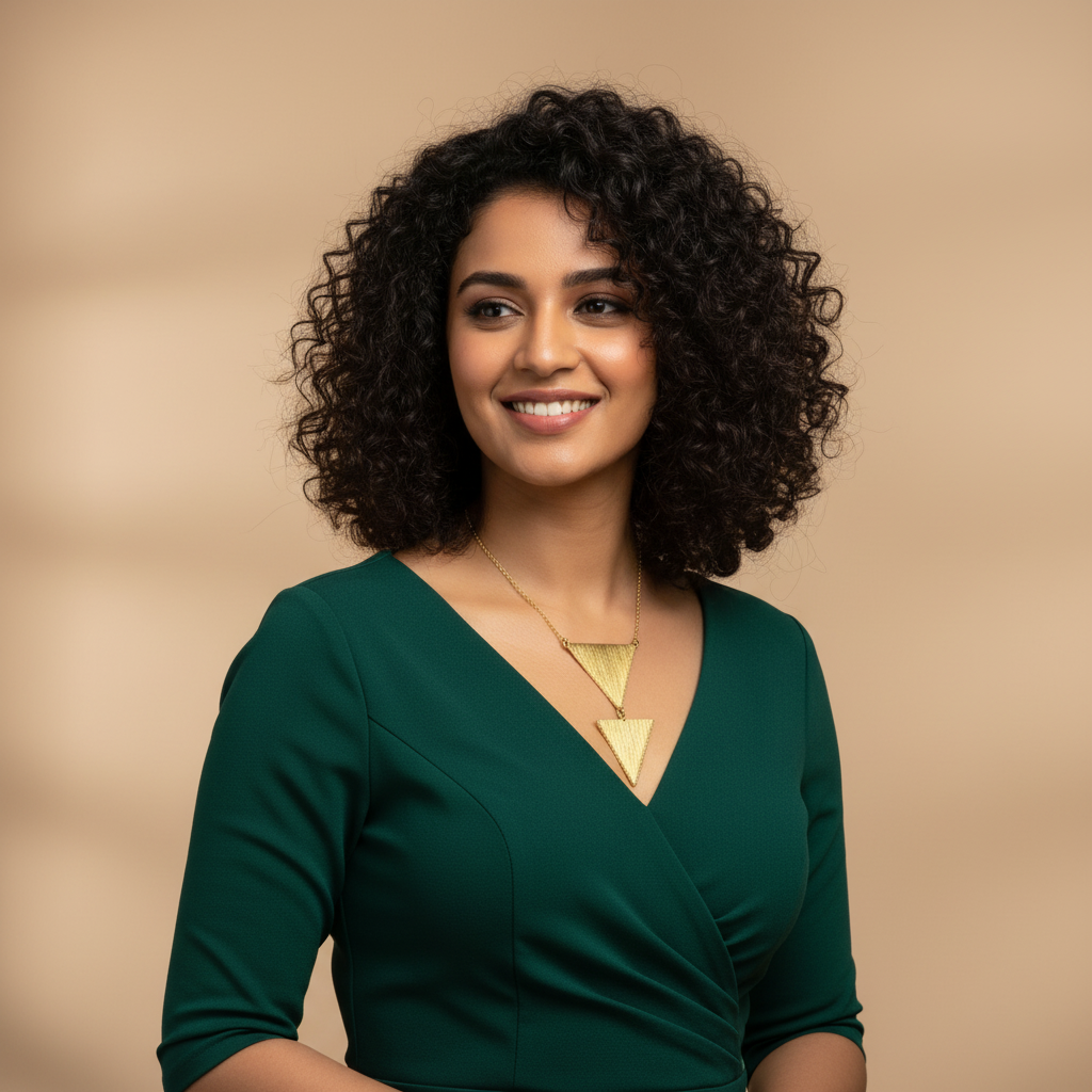 Trikonya Dual 18K Gold-Plated Brass Necklace