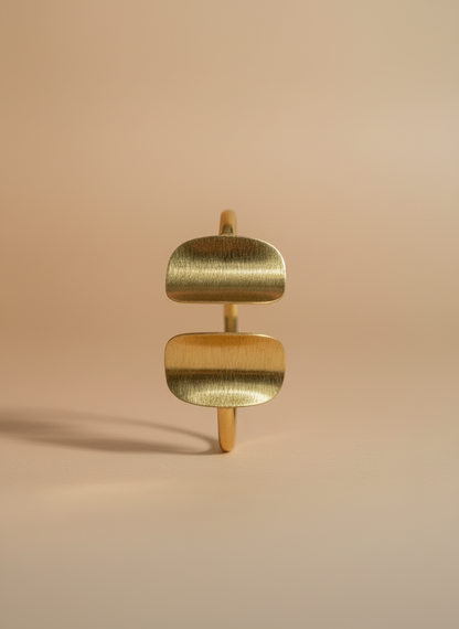 Pankhudi Rose Petals 18K Gold-Plated Brass Handcuff