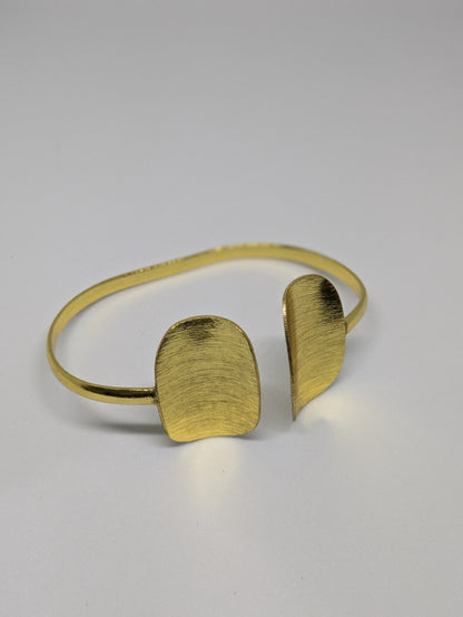 Pankhudi Rose Petals 18K Gold-Plated Brass Handcuff