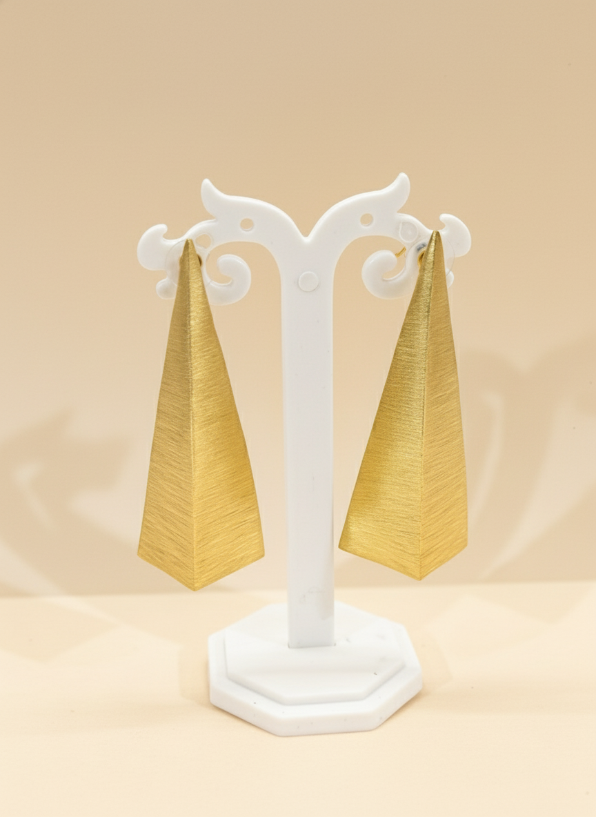 Aroha Peak 18K Gold-Plated Brass Earrings