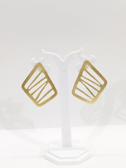 Tejvi Radiance 18K Gold-Plated Brass Earrings