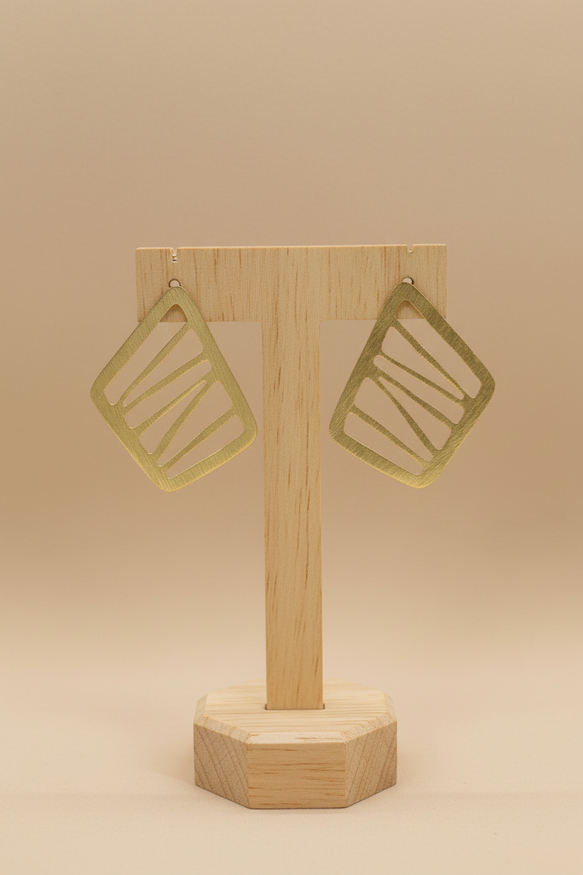 Tejvi Radiance 18K Gold-Plated Brass Earrings