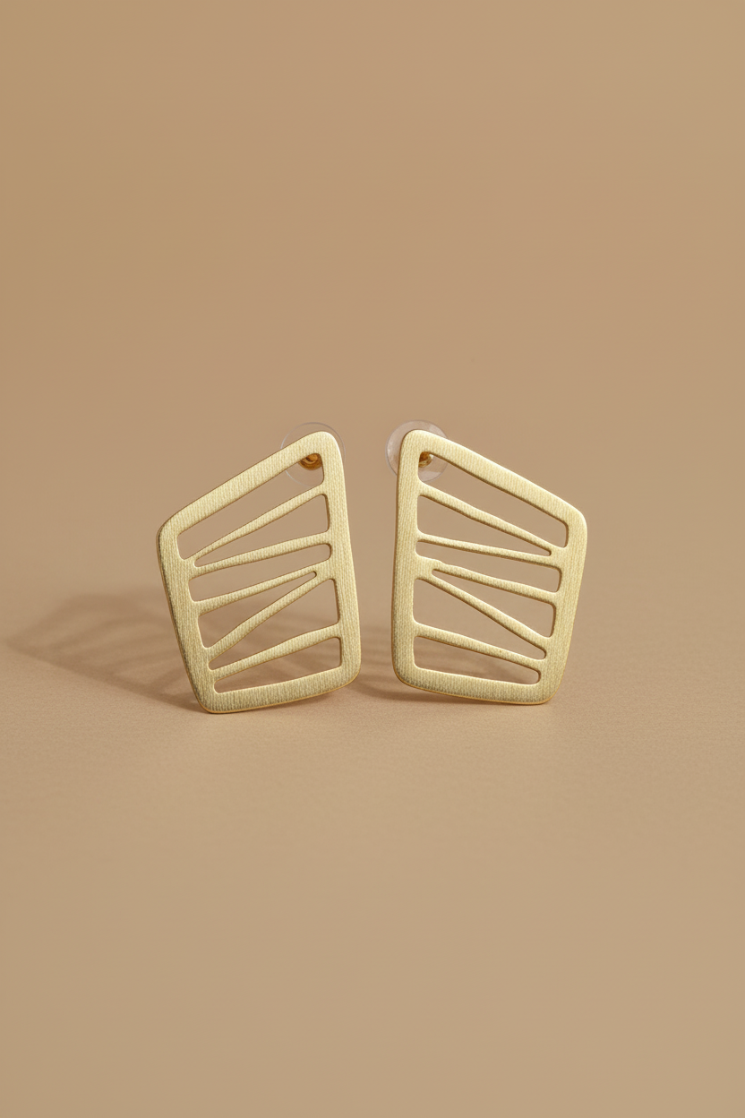 Tejvi Radiance 18K Gold-Plated Brass Earrings