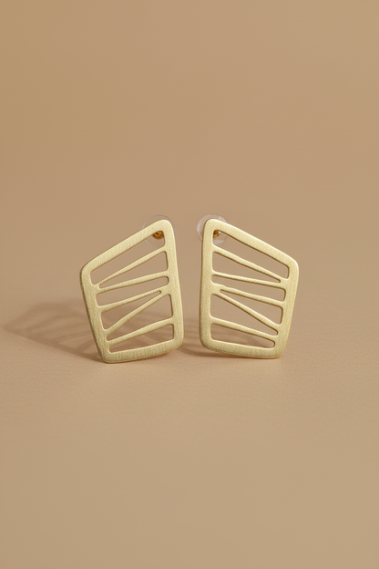 Tejvi Radiance 18K Gold-Plated Brass Earrings