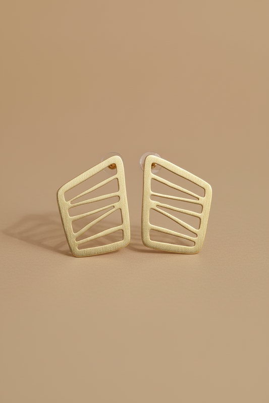 Tejvi Radiance 18K Gold-Plated Brass Earrings