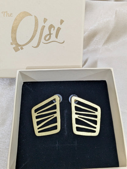 Tejvi Radiance 18K Gold-Plated Brass Earrings