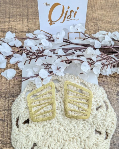 Tejvi Radiance 18K Gold-Plated Brass Earrings