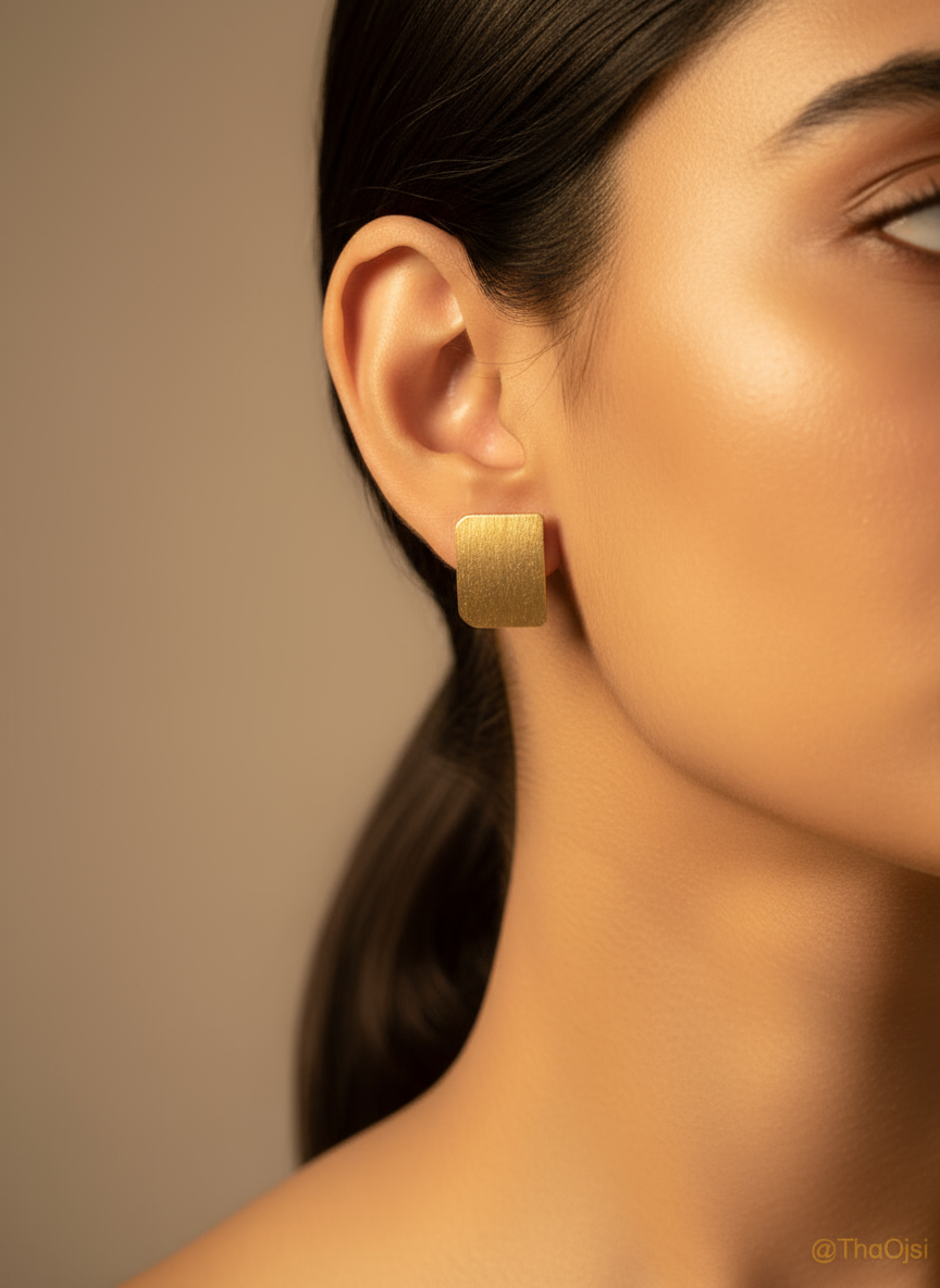 Ardha Synergy 18K Gold-Plated Brass Earrings