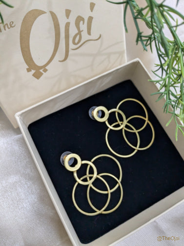 Pranika Harmony 18K Gold-Plated Brass Earrings