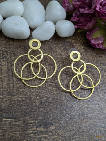 Pranika Harmony 18K Gold-Plated Brass Earrings