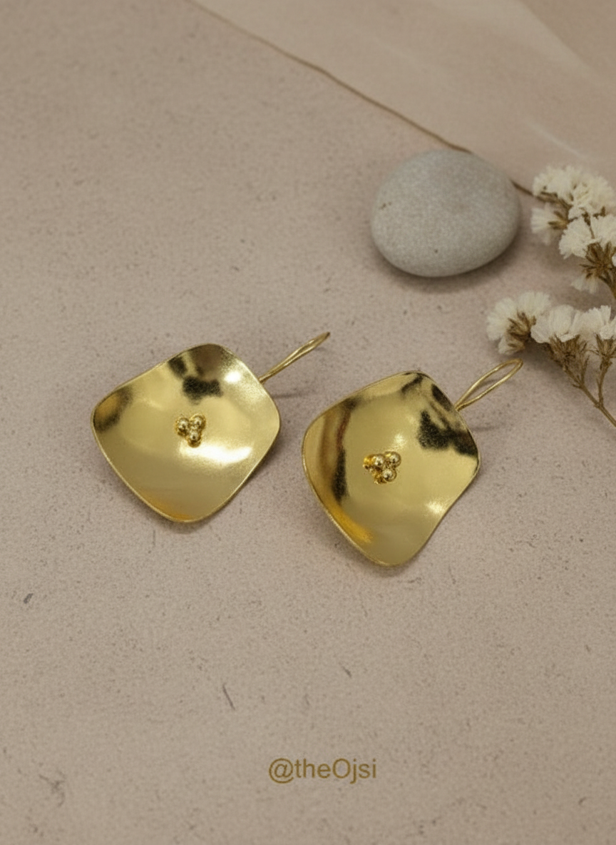 Kalika Dews 18K Gold-Plated Brass Earrings