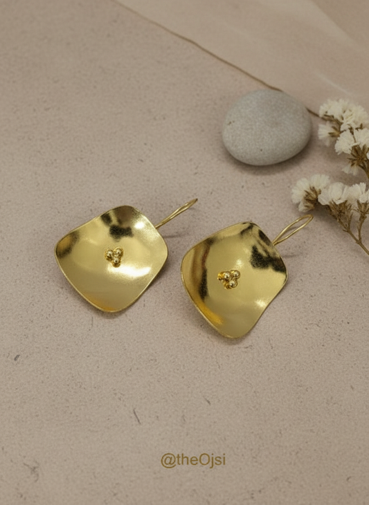 Kalika Dews 18K Gold-Plated Brass Earrings